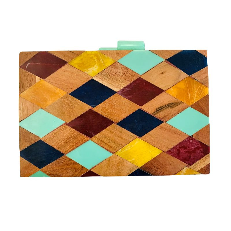 Amos| Aloha and Ohana Rigid Handbag | Wholesale