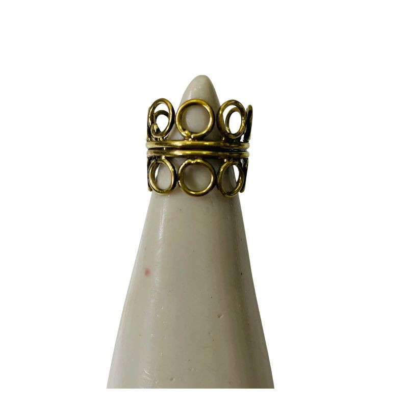 Anillo Circulo Dorado | Aloha y Ohana | Venta al por mayor