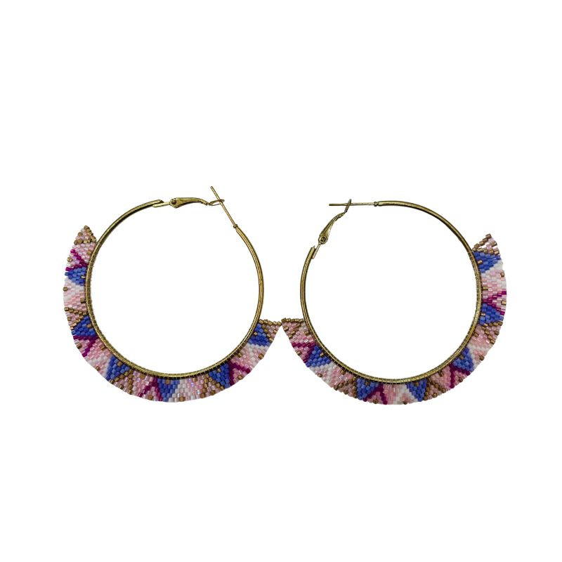 Boucles d'oreilles aux couleurs de l'arc-en-ciel : Aloha and Ohana : Wholesale
