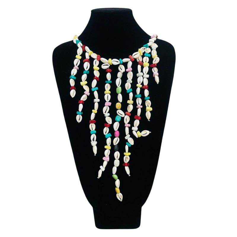 Collar Concha Celeste | Aloha y Ohana | Venta al por mayor