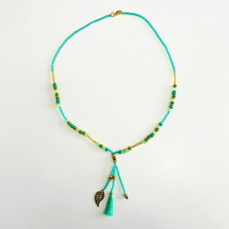 Collar Pluma| Aloha y Ohana | Venta al por mayor