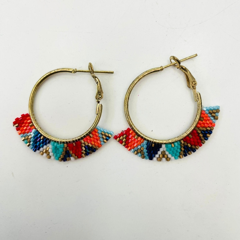 Pendiente Brillantes de Color | Aloha y Ohana | Venta al por mayor