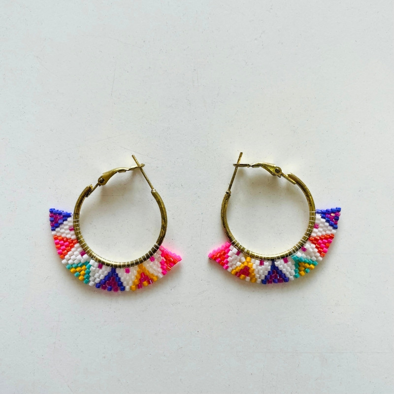 Pendiente Brillantes de Color | Aloha y Ohana | Venta al por mayor