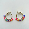 Pendiente Brillantes de Color | Aloha y Ohana | Venta al por mayor