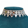 Collar reflejo tribal